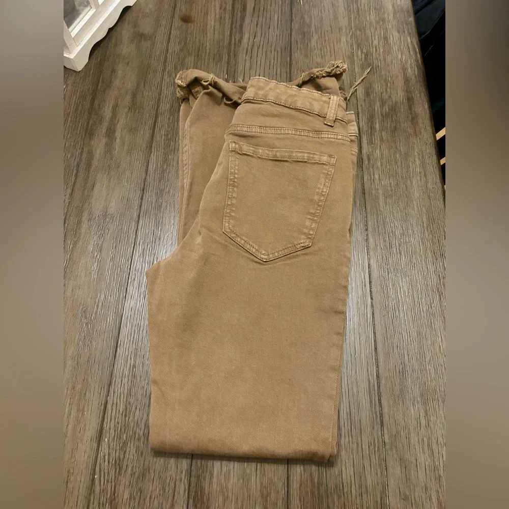 Garage Brown pants - Size 5 - worn once - Picture 3 of 4